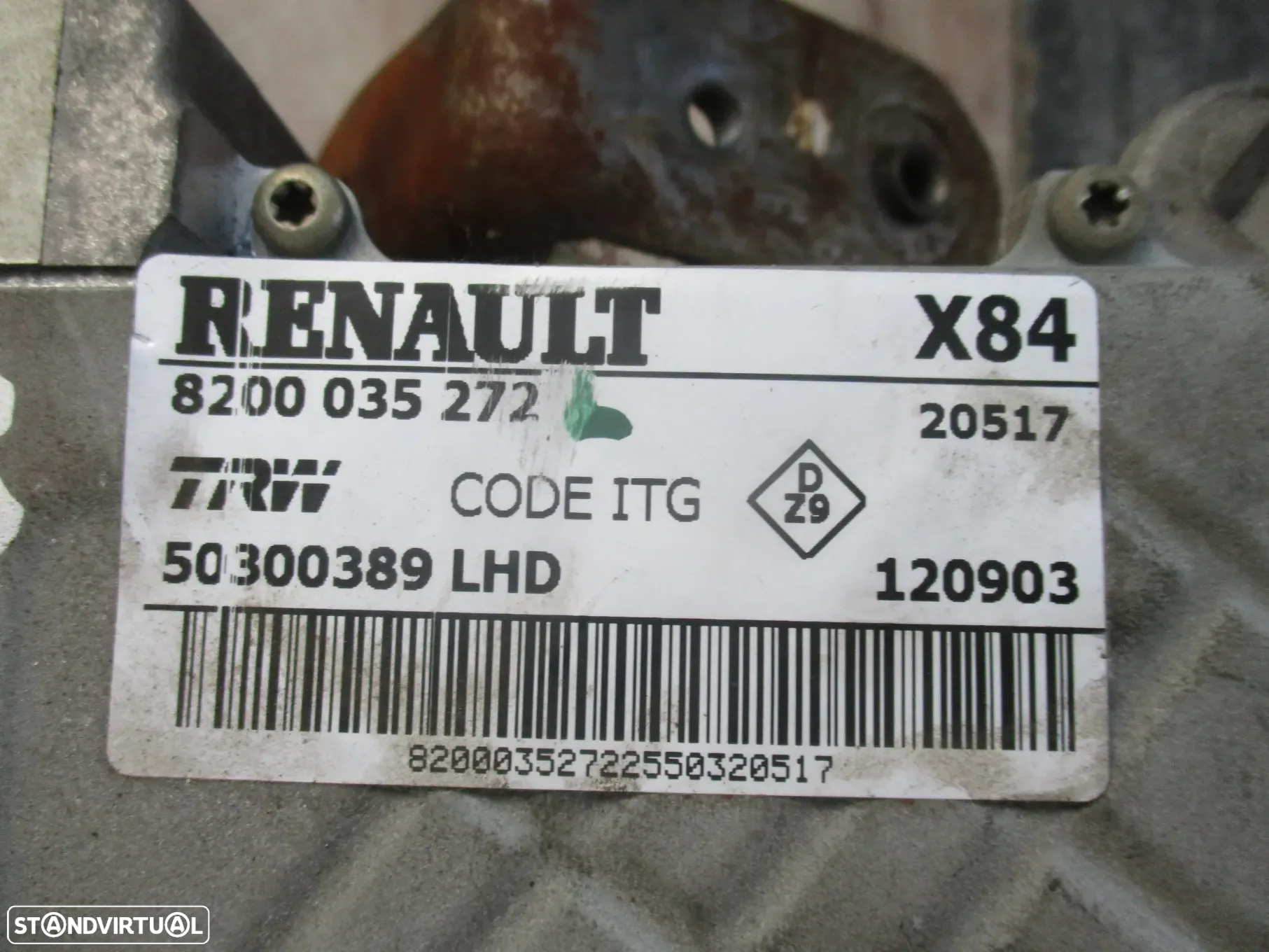 Motor Coluna Direção Renault scenic 2 II 2006 - 3