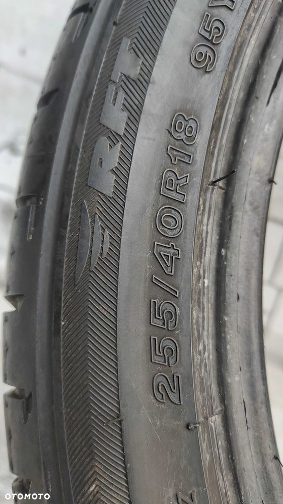 Opony Letnie 255/40/18 Bridgestone 2szt 7mm MB - 6
