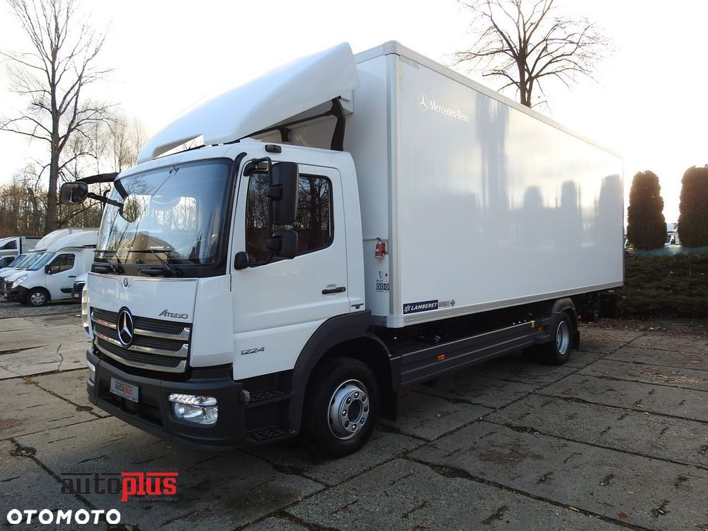 Mercedes-Benz ATEGO 12.24 KONTENER CHŁODNIA -10*C WINDA 16 PALET FUNKCJA GRZANIA ZASILANIE 230V WEBASTO KLIMATYZACJA TEMPOMAT LEDY PNEUMATYKA AUTOMAT BLIŹNIACZE KOŁA  240 - 2