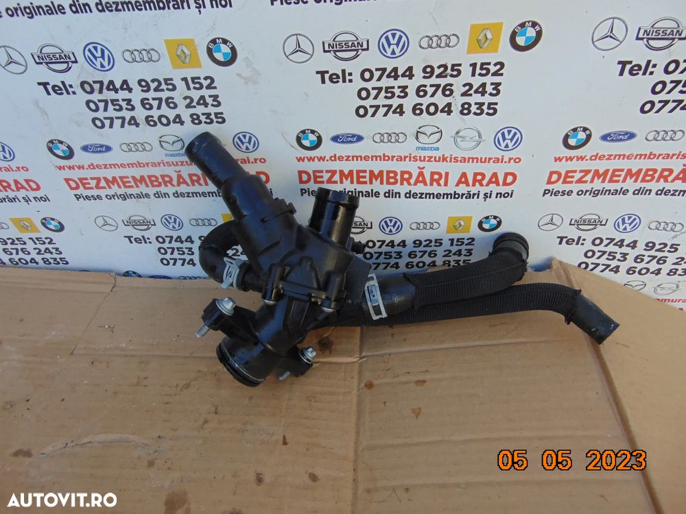 Carcasa termostat Mercedes 2.0 benzina w177 w247 x247 glb cla gla a class b class h247 w176 w246 - 1
