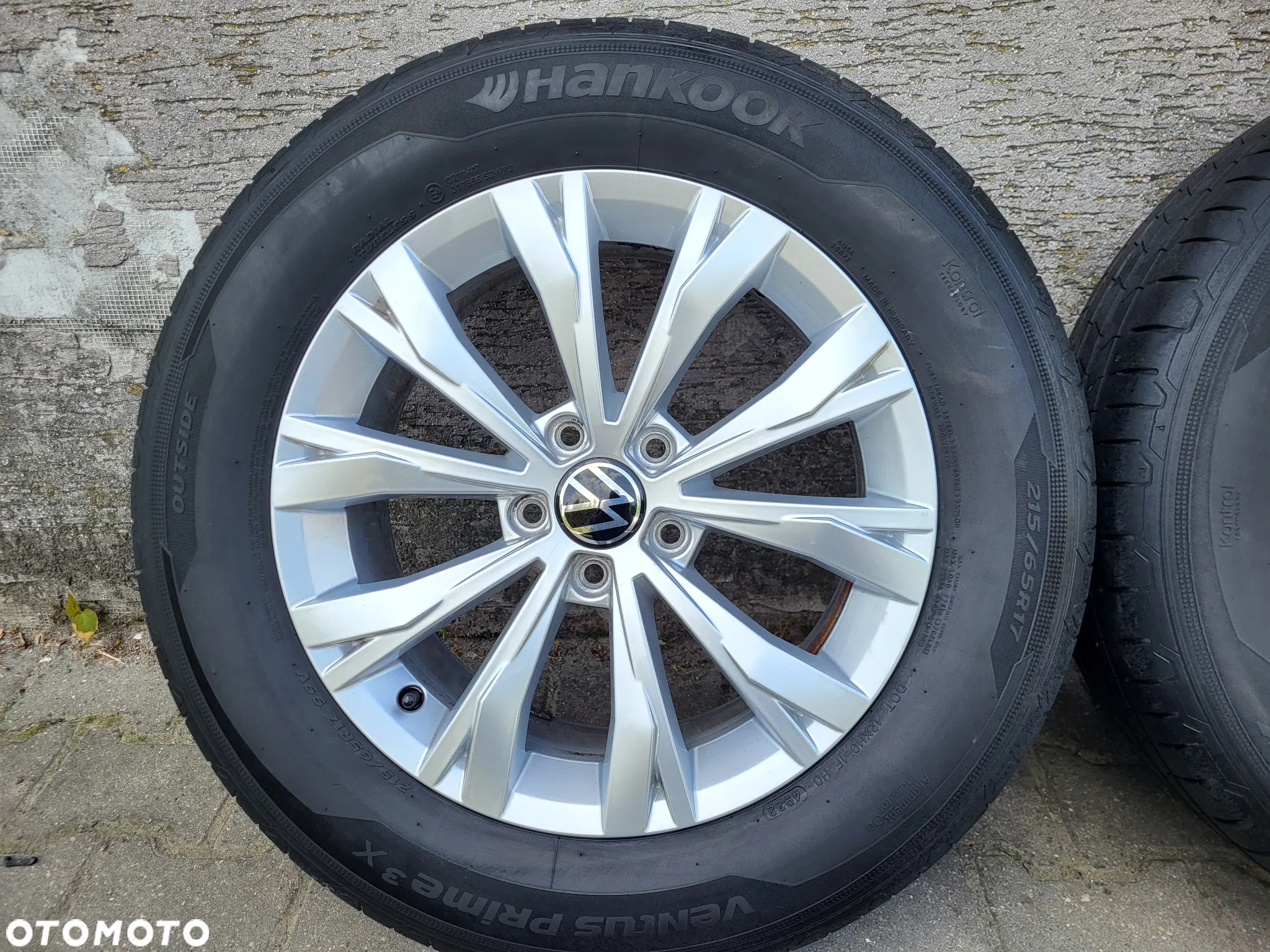 Koła VW Tiguan II Skoda Seat Passat 5x112 ET40 215/65R17 Hankook - 2