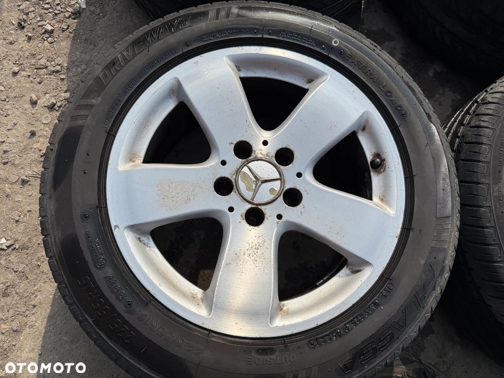Felgi 16' koła A2114011502 Mercedes W211 5x112 7,5J16H2 ET42 centr 66,6 OE - 3