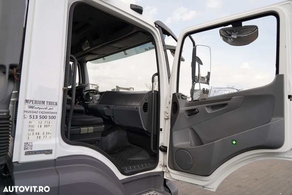 Mercedes-Benz AXOR 1829 / RETARDER / ȘASIU PENTRU CAROSERIE / 4 M / EURO 5 - 37