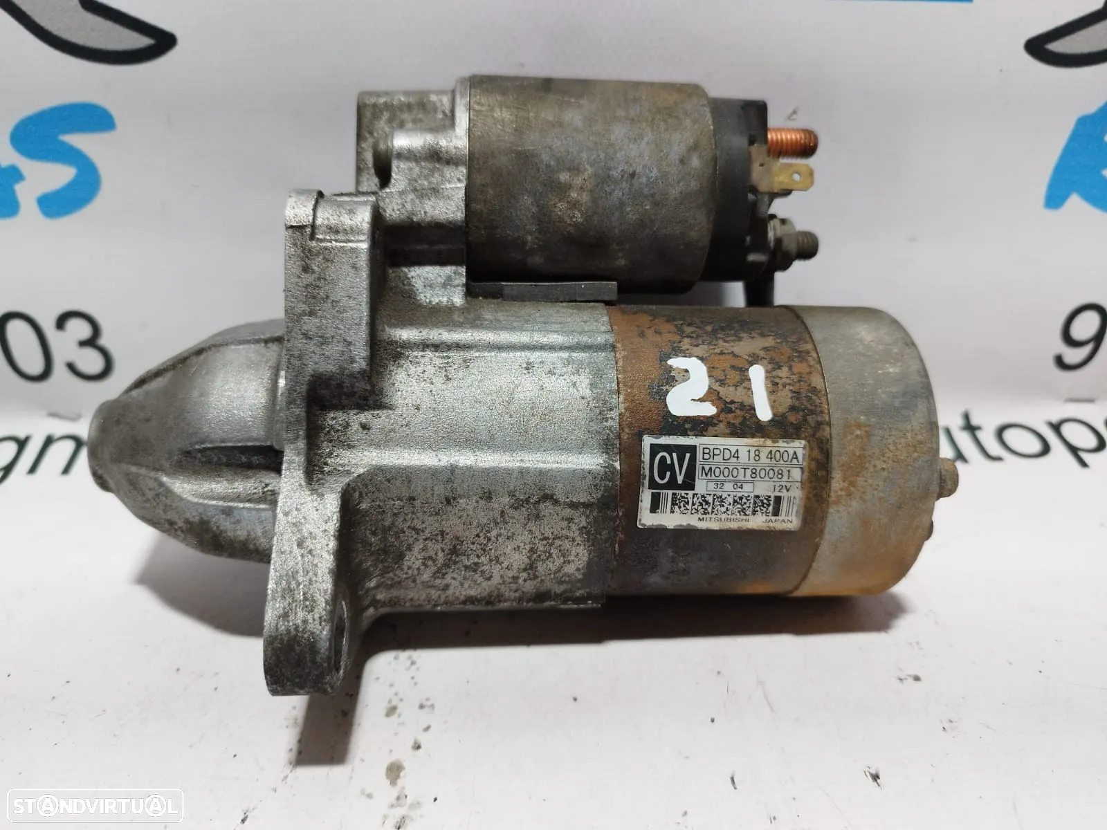 MOTOR ARRANQUE MAZDA MX5 MX-5 1.8i 16V 146CV BP6D BPD418400A M000T80081 MAZDA 323F 323S 323C DEMIO - 2