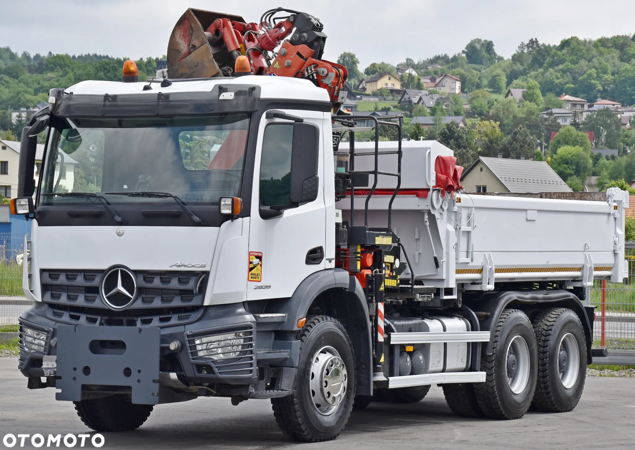 Mercedes-Benz AROCS 2635 * FASSI F165AZ.0.22 + PILOT * 6x4 - 5