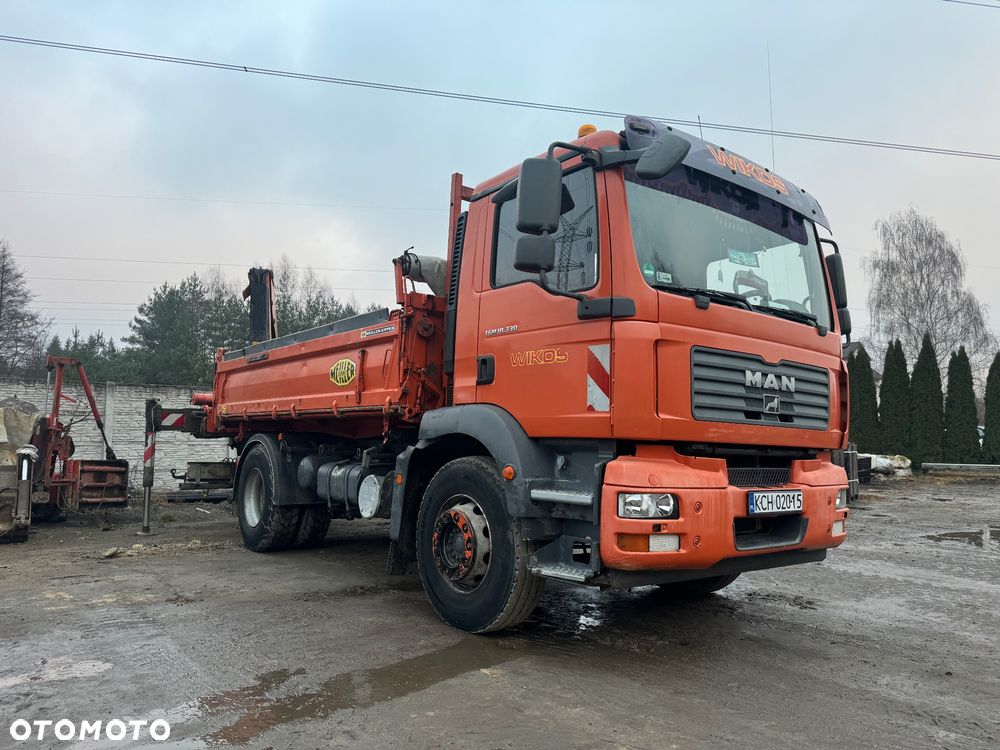 MAN Tgm 18.330 Meiller Palfinger Hds Doczepiany ! - 3