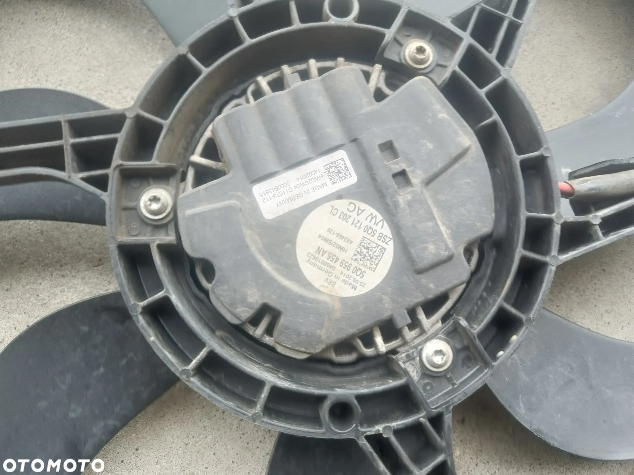 Wentylator obudowa Audi A3 Q2 Seat Leon Ateca Skoda Octavia 3 VW Golf Touran T-roc Passat 5Q0959455AN 5Q0121203CL 5Q0121205AD 5Q0121207AM - 10