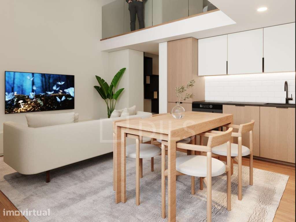 Apartamento T0 com estacionamento em novo empreendimento - Grande imagem: 4/40