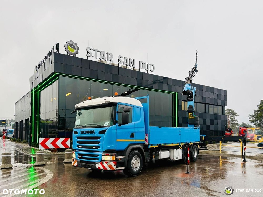 Scania G450 6x4 PALFINGER PK 42002 SH HDS Żuraw Fly Jib Wciagraka - 3