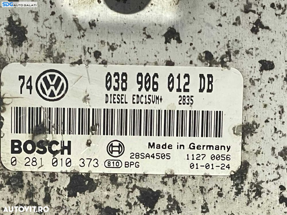 ECU Calculator Motor Bosch Volkswagen Golf 4 1.9 SDI 1998 - 2005 Cod 038906012DB 0281010373 [L3600] [L3602] - 4