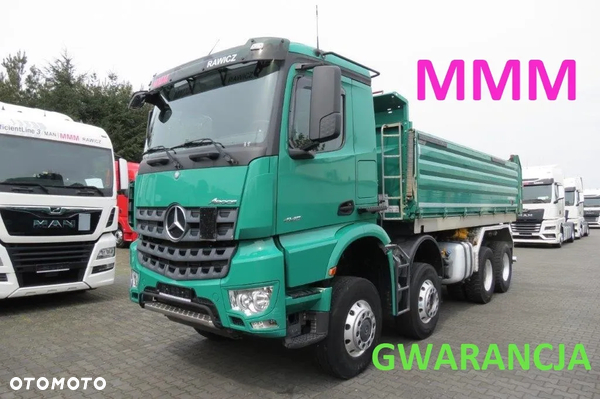 Mercedes-Benz AROCS 4145 8x6 KIPPER 3-STRONY SCHWARZMULLER sprowadzony z Niemiec