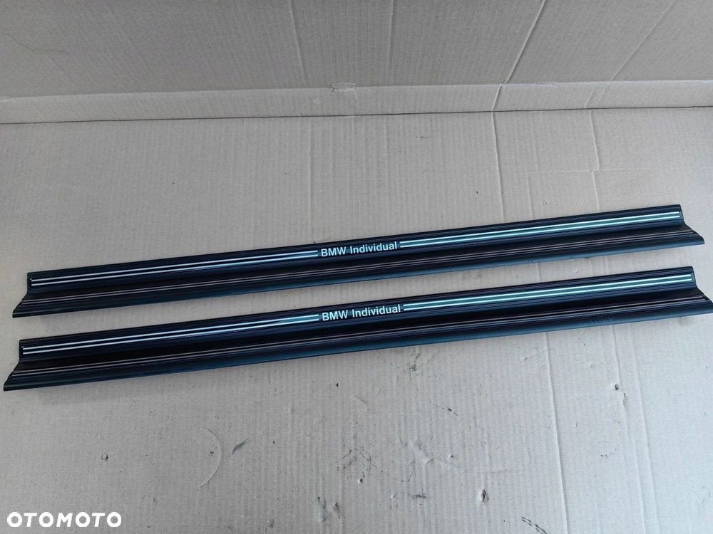 Listwy na progi progowe BMW 3 e46 compact INDYVIDUAL oryginalne - 1
