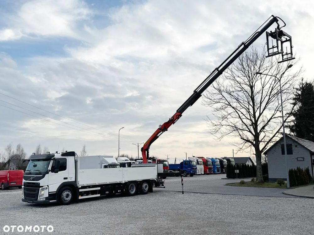 Volvo FM 420 / 6X2 / HDS PALFINGER PK 19.001 SLD / SKŁADANY W Z / CAŁY NA PODUCHACH / Z NIEMIEC - 18