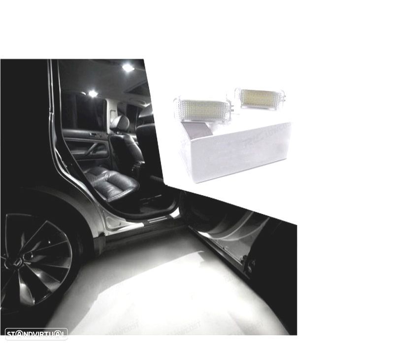 LÂMPADAS LED PARA PÉS E PORTAS VW - 1