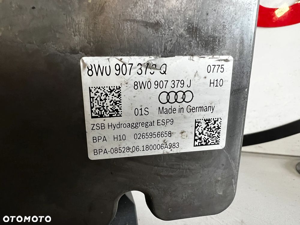 AUDI A4 B9 A5 F5 8W POMPA HAMULCOWA ABS 8W0907379Q MAŁY PRZEBIEG - 3