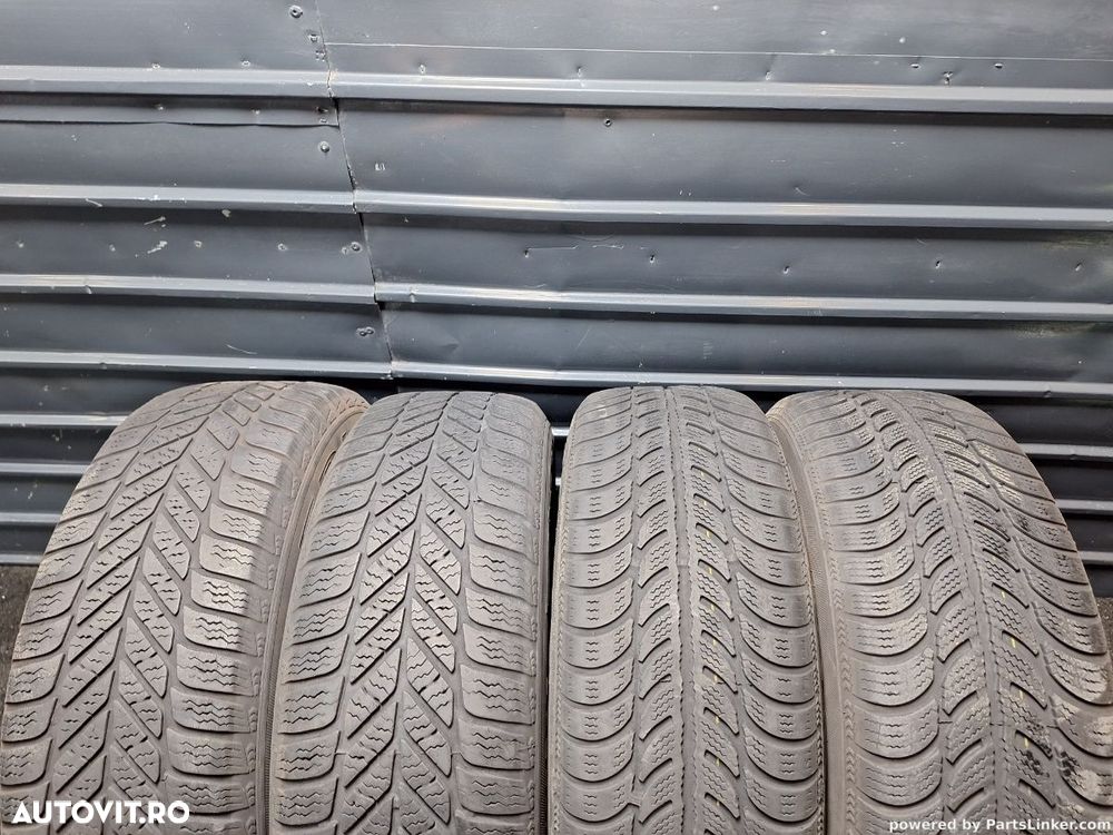 Jante de tabla cu cauciucuri de iarna 195/65R15 5x112 VOLKSWAGEN PASSAT B5.5 6Jx15H2 , ET37 3B0601027D - 5