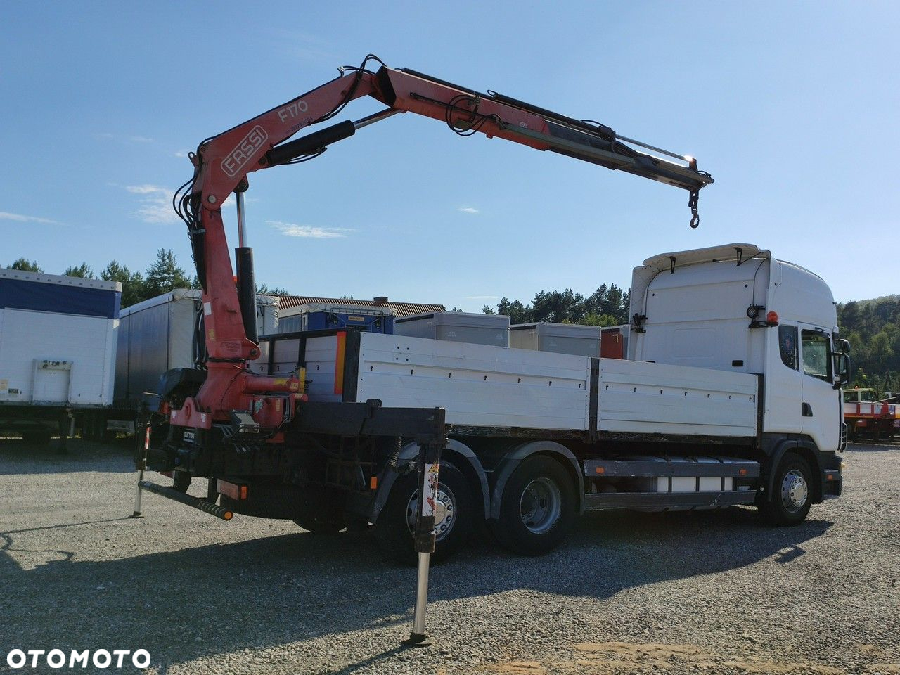 Scania 124L 420 6x2 Retarder HDS FASSI F170 Budowlanka - 3