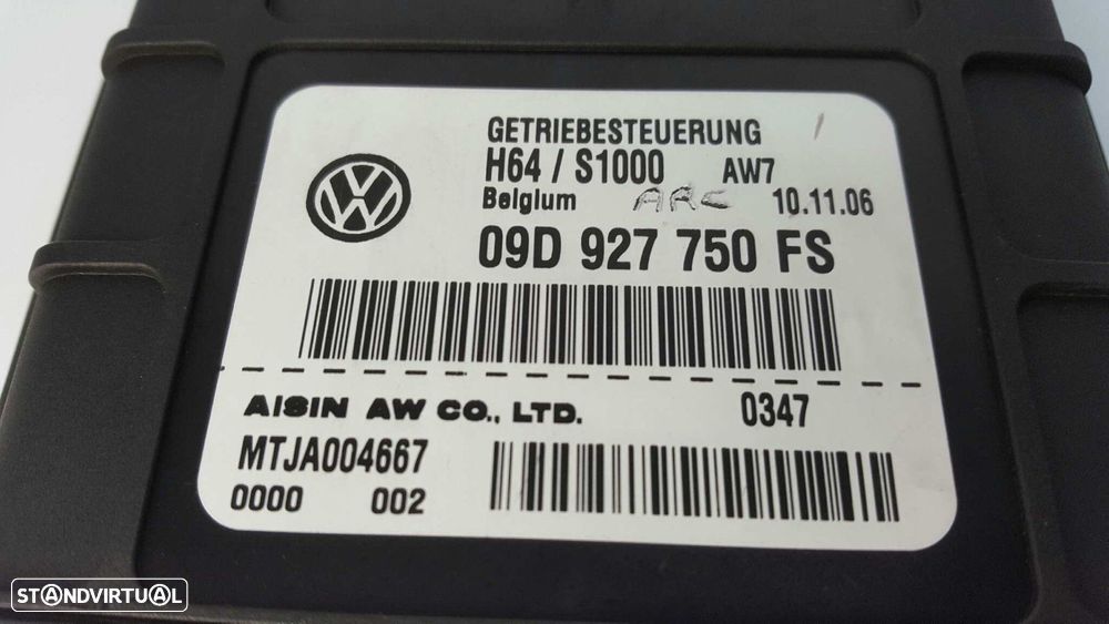 CENTRALINA CAIXA DE VELOCIDADES AUTOMÁTICA AUDI Q7 (4L) 3.0 TDI - 4