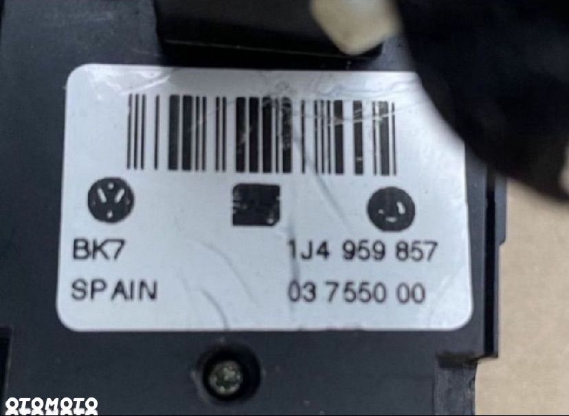1J4959857 panel przełącznik szyb vw golf IV 4 volkswagen passat b5 bora skoda octavia - 3