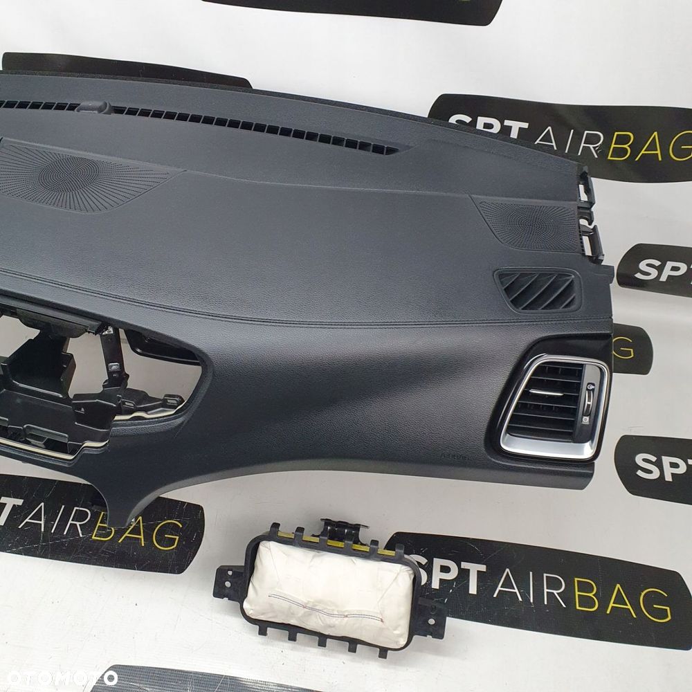 KIA CEED III 3 DESKA ROZDZIELCZA KONSOLA KOKPIT PULPIT PODUSZKI AIRBAG AIR BAG PASY KIT SET - 4