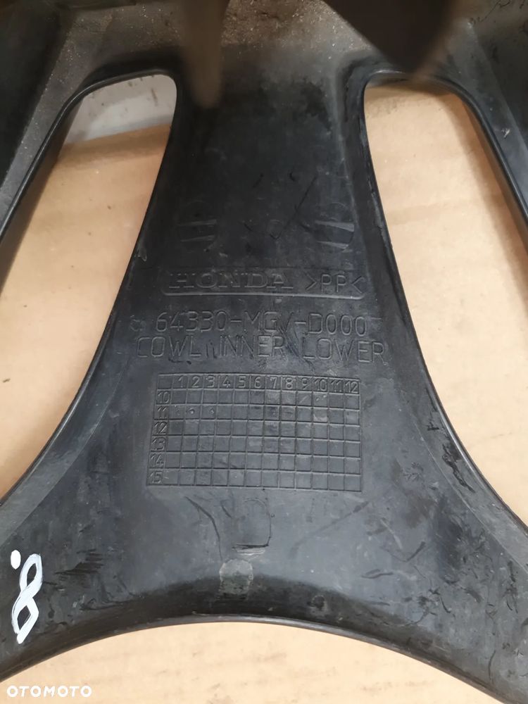 PŁUG PLASTIK OWIEWKA HONDA CBR 600F PC41 11-13 64330-MGV-D000 - 8