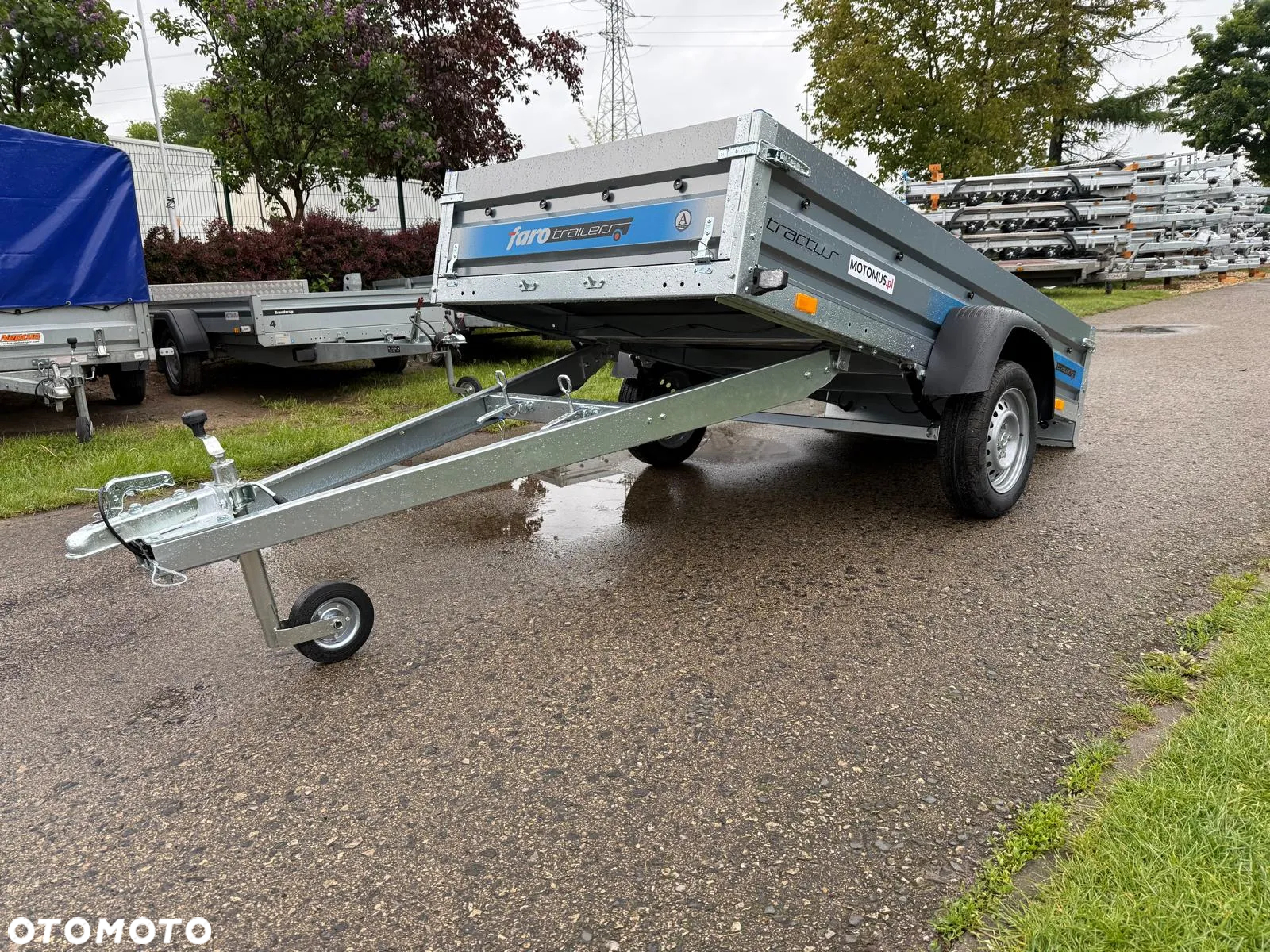 Faro Przyczepa Faro Tractus Flex 263x125x35 1 oś resor+amortyzator DMC 750kg HIT CENOWY - 6