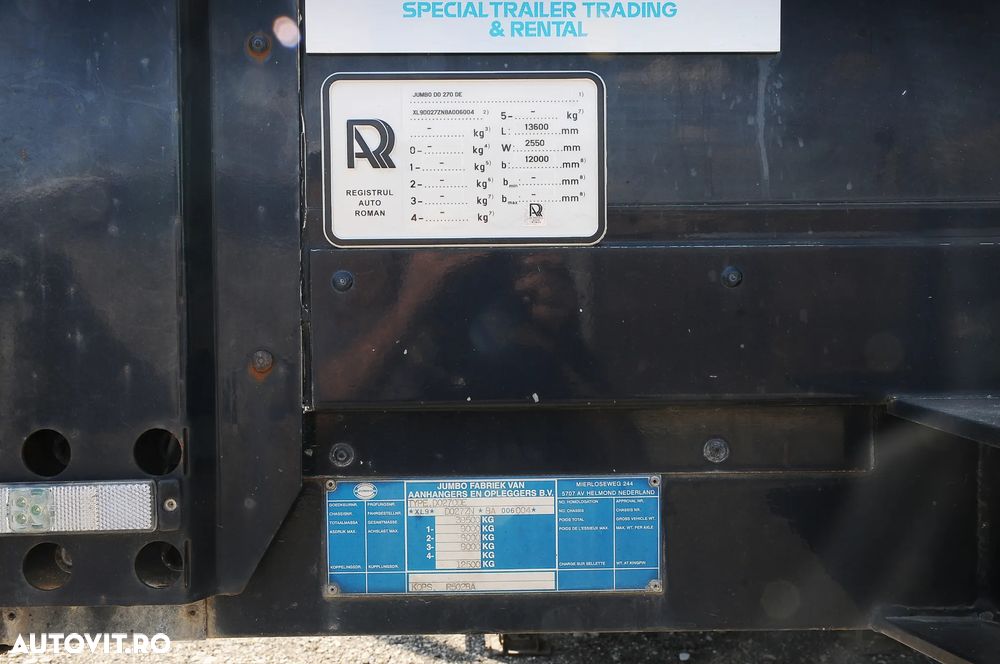 Jumbo D0270DE Trailer Inchis - 8