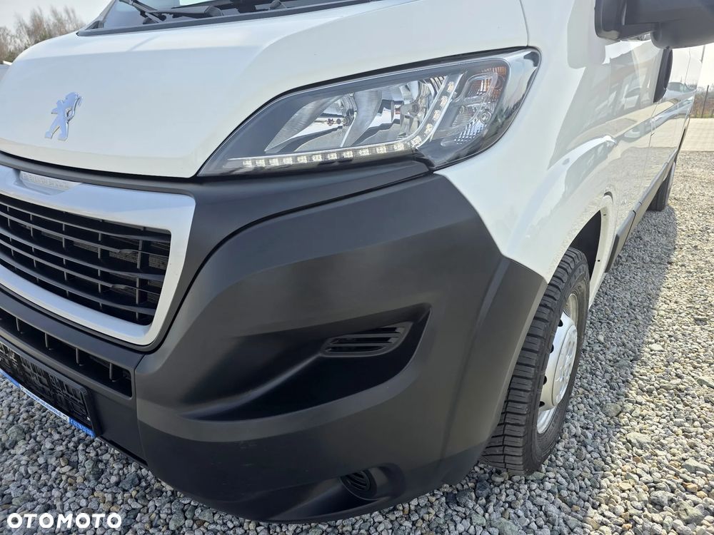 Peugeot BOXER 2,2 HDI 140 KONNY MAX L3H2 DŁUGI WYSOKI KLIMA WEBASTO LEDY KAMERA 165T/KM PRZEBIEGU GWARANCJA - 9