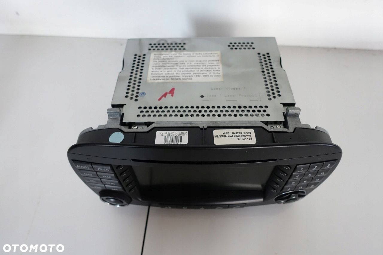 Mercedes R230 SL comand radio nawigacja 2308208789 - 5