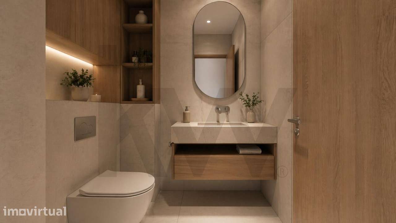 O Seu Novo Refúgio em Santa Marta do Pinhal: Modernidade com Entrega e - Grande imagem: 5/14