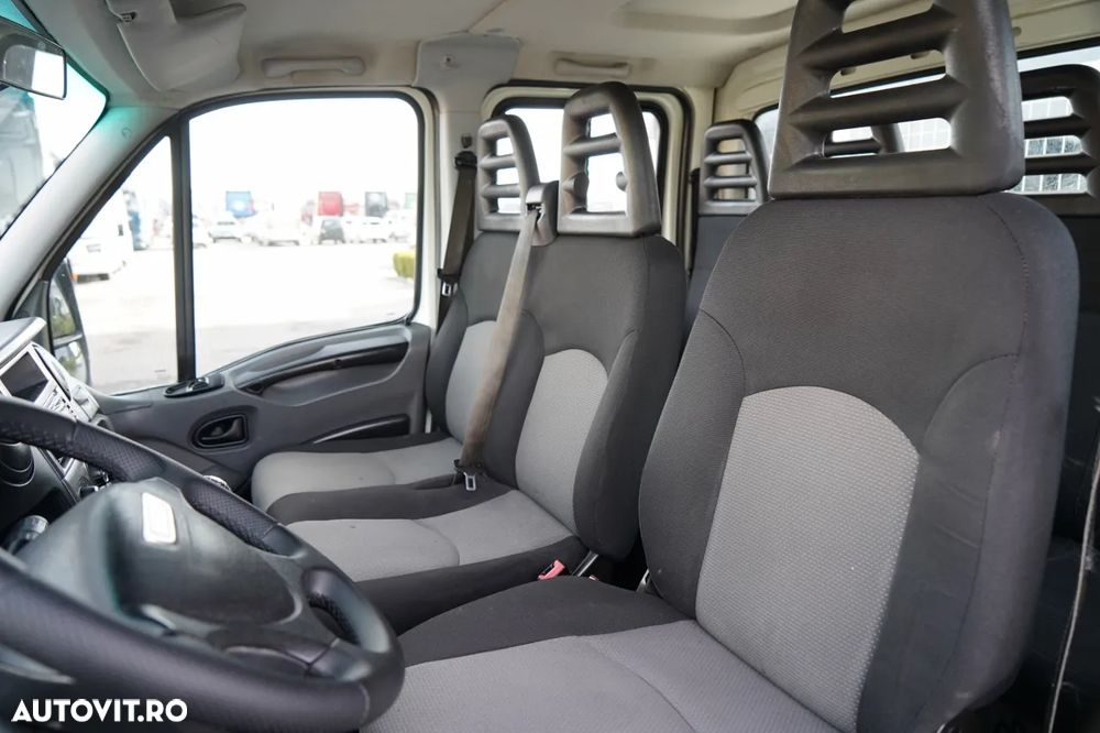 Iveco DAILY 35-130 / BASCULATOR / CU DOUA OPȚIUNI - 7 LOCURI / DOUĂ LOCURI / MANUAL / IMPORTAT - 26