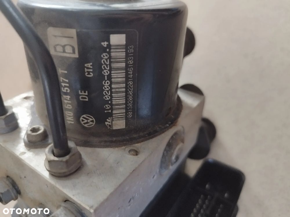 Pompa sterownik ABS VOLKSWAGEN AUDI SKODA SEAT 1K0 614 517 T 1K0614517T  1K0907379AA - 2