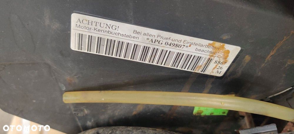 SILNIK KOMPLETNY APG SEAT LEON I 1 1.8 AUDI A3 8L TOLEDO II 2 GOLF IV MK4 - 5