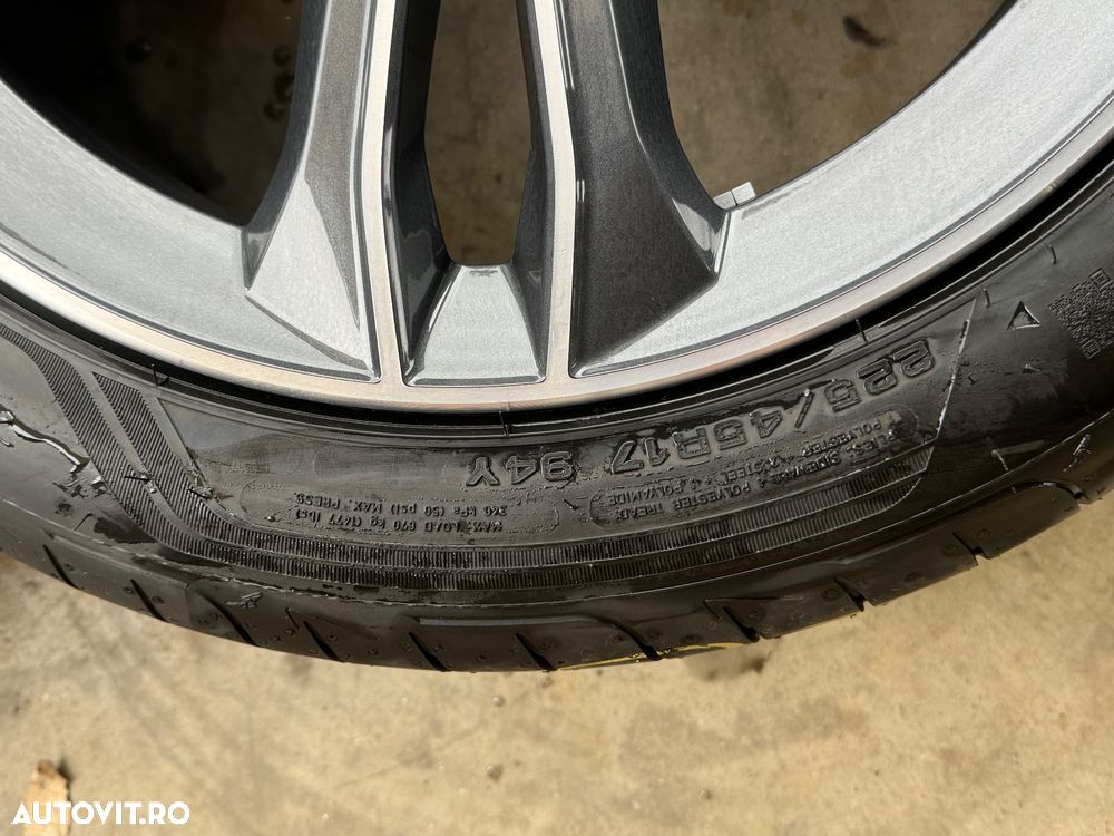 Vând jante noi originale BMW F40 seria 1 pe 17” cu anvelope de vară noi - 7