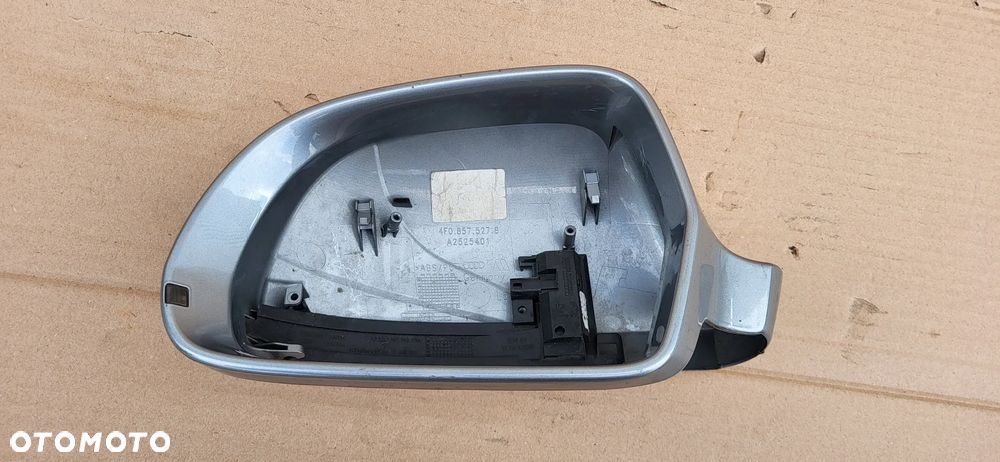 OBUDOWA LUSTERKA LEWA AUDI A6 C6 LIFT 4F0857535AF 4F0857527B - 4
