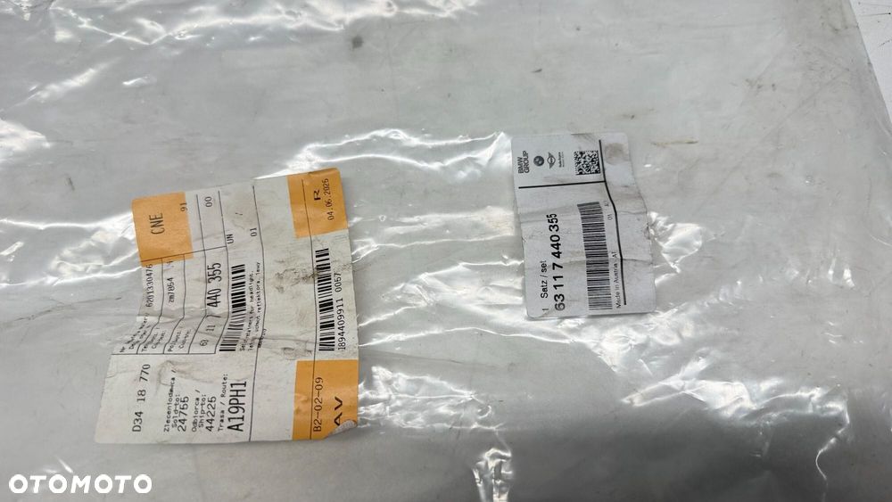 ŚLIZG ZDERZAKA PRZEDNI LEWY BMW 7 G11 G12 7440355 2015-2022 - 2