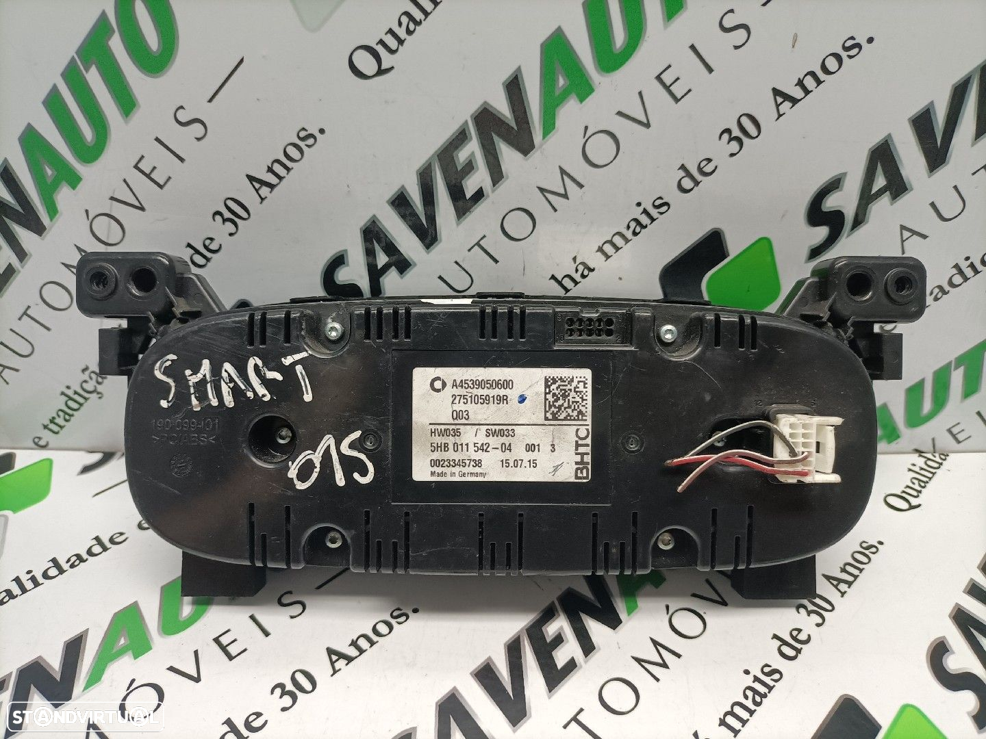 Comando / Botão De Sofagem / Climatronic Smart Forfour Hatchback (453) - 2