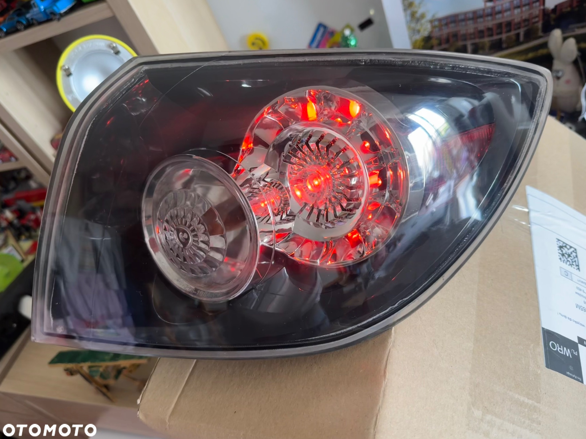 Mazda 3 BK 2003/2008r HB 5drzwi Led Diody hatchback lampa tył Lewa lub prawa Led diodowa stan b.ladny posiadam inne części oswietlenie tablicy lampy xenon spryskiwacze halogeny zbiornik grill atrapa spojler - 11