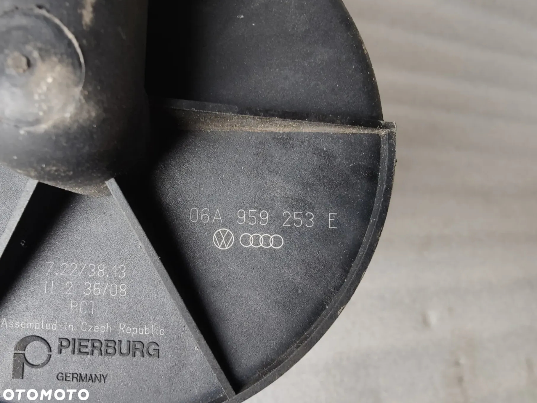 AUDI A6 C6 POMPA POWIETRZA WTÓRNEGO 06A959253E - 3