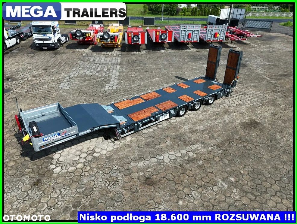 Inny Niska podłoga 13,60 + 5,0 m ROZSUWANA - najazdy dł. 4,0 m !!! - 10