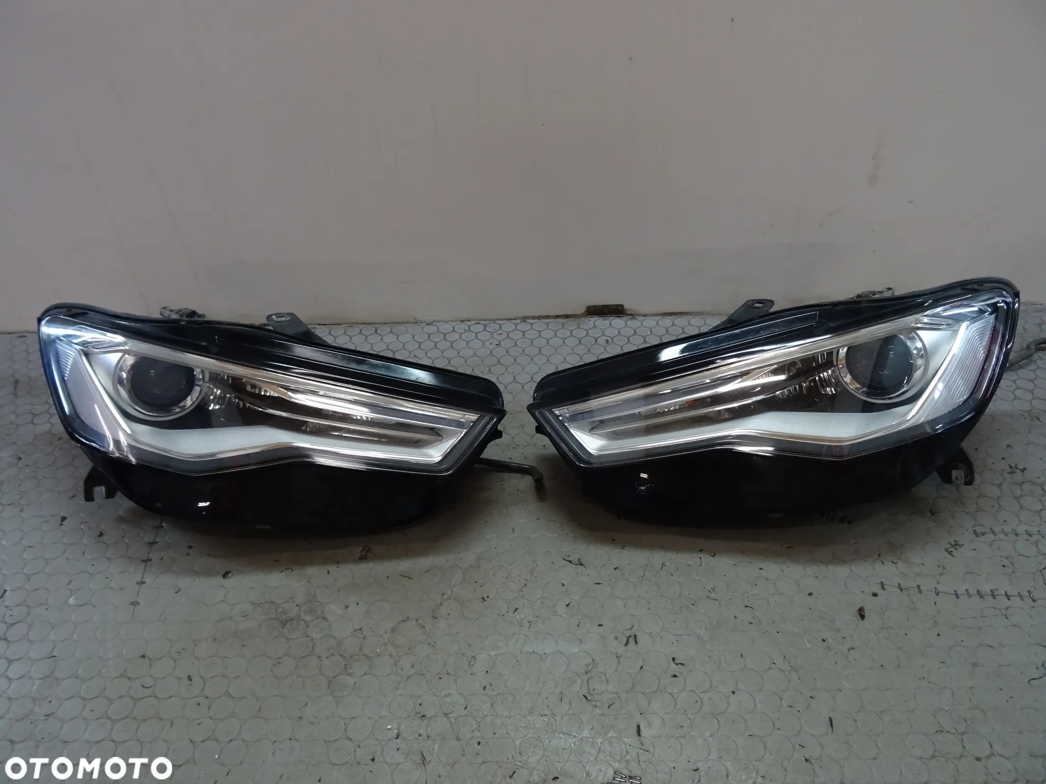 LY7C kompletny przod Lampa Maska zderzak Pas przedni blotnik A6 C7 BiTDI Audi czesci - 16