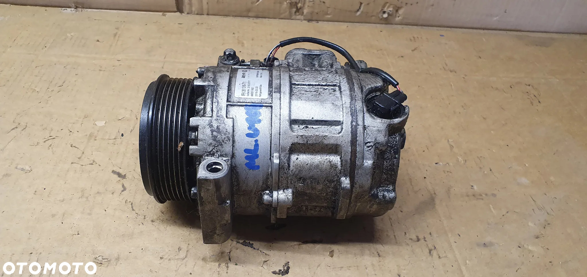 Sprężarka klimatyzacji pompa klimy Mercedes ML W164 3.5 V6 8FK351316-771 - 2