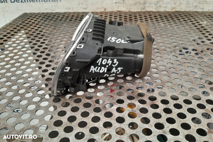 Grila ventilatie bord dreapta Audi A5 8T [facelift] [2011 - 2016] Spo - 2