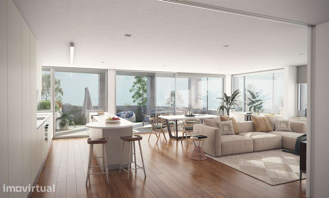 Apartamento T3 com jardim privativo em construção -  Casas Garcia de O - Grande imagem: 3/10