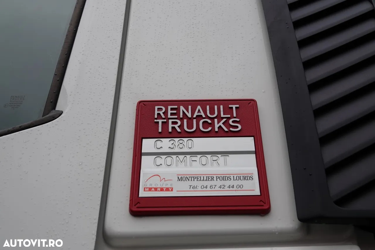 Renault C 380 / 6x4 / CUTIE 6,6 m / + HDS HIAB 188 x-hiduo inaltime: 12,5 M / RADIO CONTROL / 2017 / EURO 6 - 25