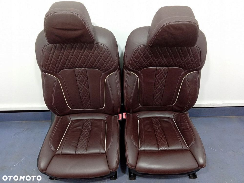 BMW 5 G30 FOTELE KANAPA KOMFORT KOMPLET EXCLUSIVE NAPPA LZNI - 4