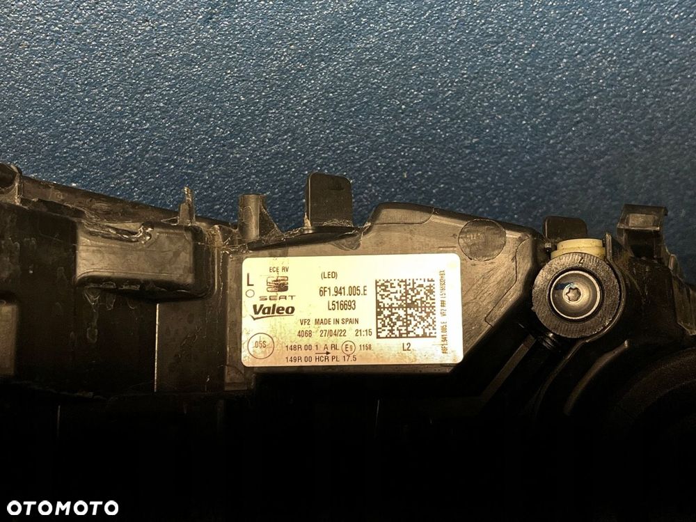 Lampa lewa przednia SEAT IBIZA V 5 6f Lift FULL LED - 12