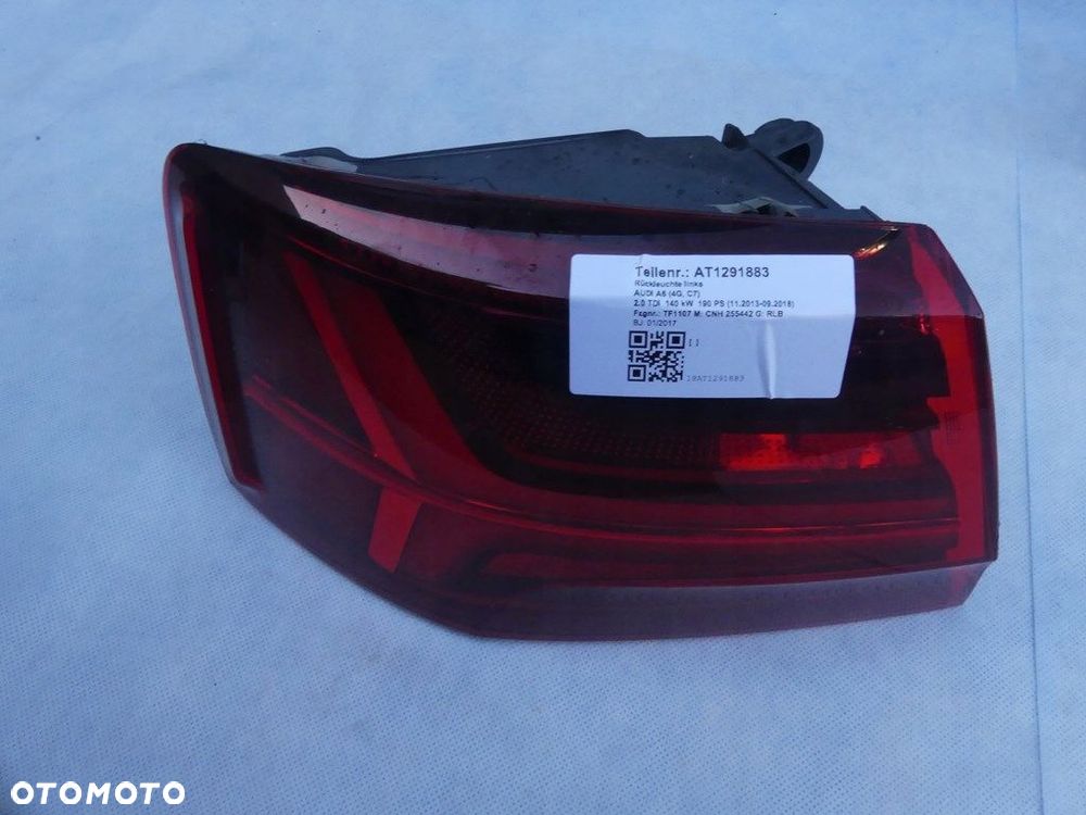 dw audi a6 c7 lift zderzak klapa lampy 4g5945095e 4g5945096e ls9r - 5