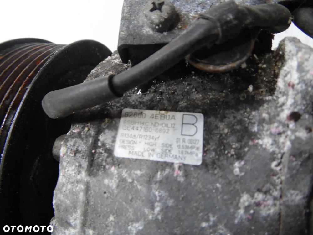 Kompresor klimatyzacji TALISMAN 1.6 DCI 92600 4EB0A - 4