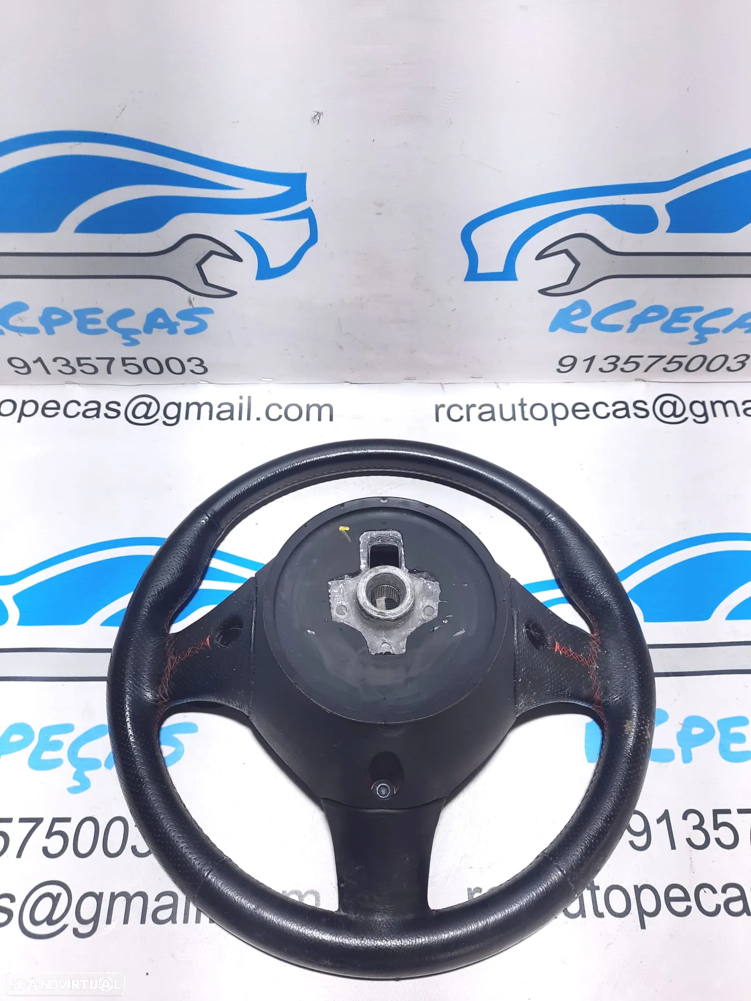 .VOLANTE GUIADOR COMPLETO ALFA ROMEO GT 937 T097A000623 ALFA 147 156 PELE PERFURADA AIRBAG COMANDOS MULTIFUNÇÕES CONTROLO - 8
